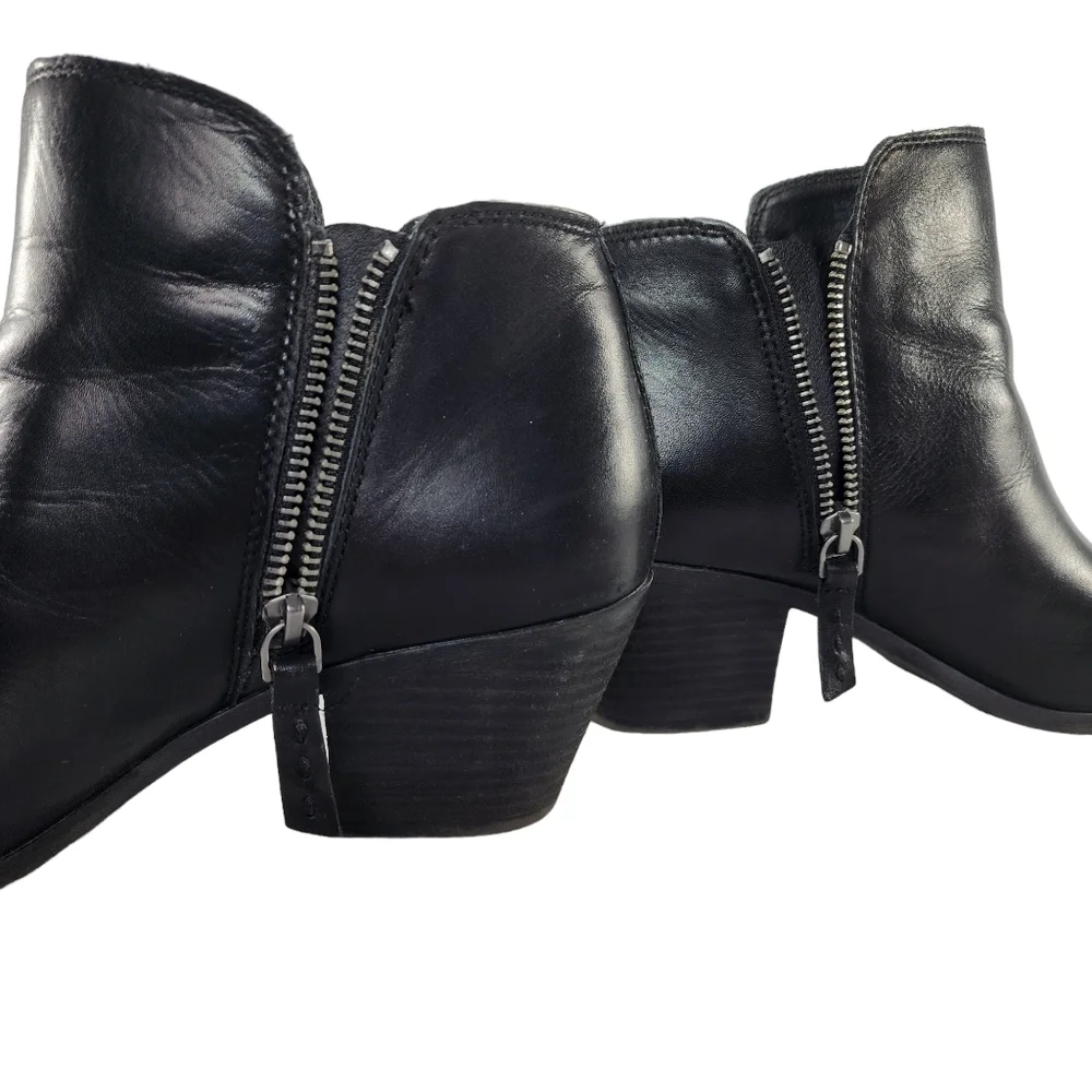Frye Judith Booties, Black Leather, 8.5 - Picture 7 of 12
